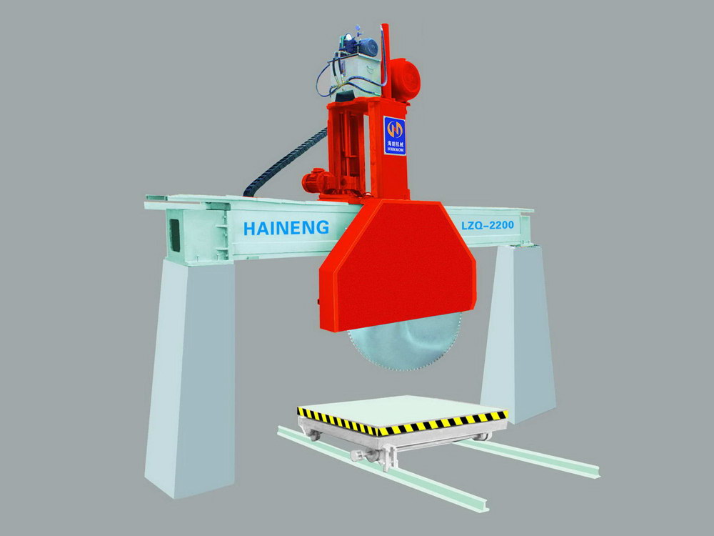 Lzo-1800a /2200A pórtico taille moyenne machine de coupe de Pierre